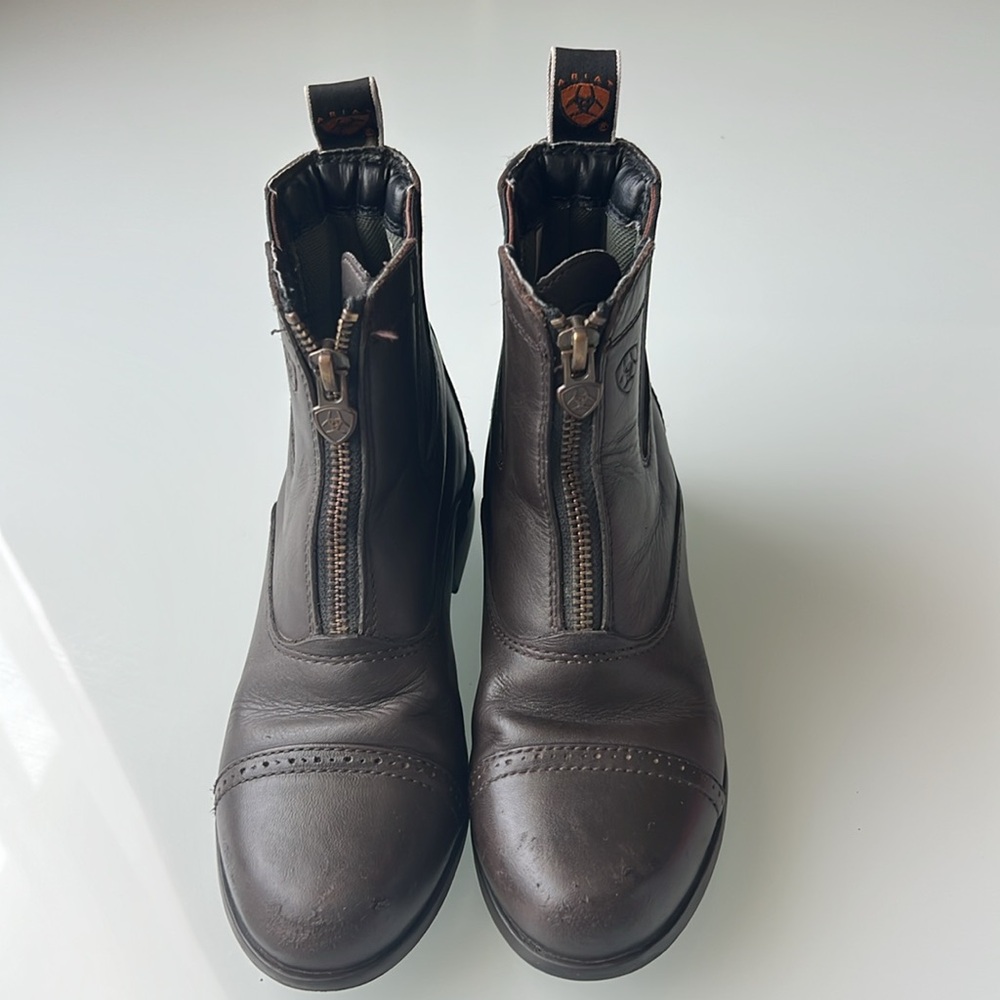 ARIAT Unisex-Child Devon IV Paddock Boot Light Brown Sz 13